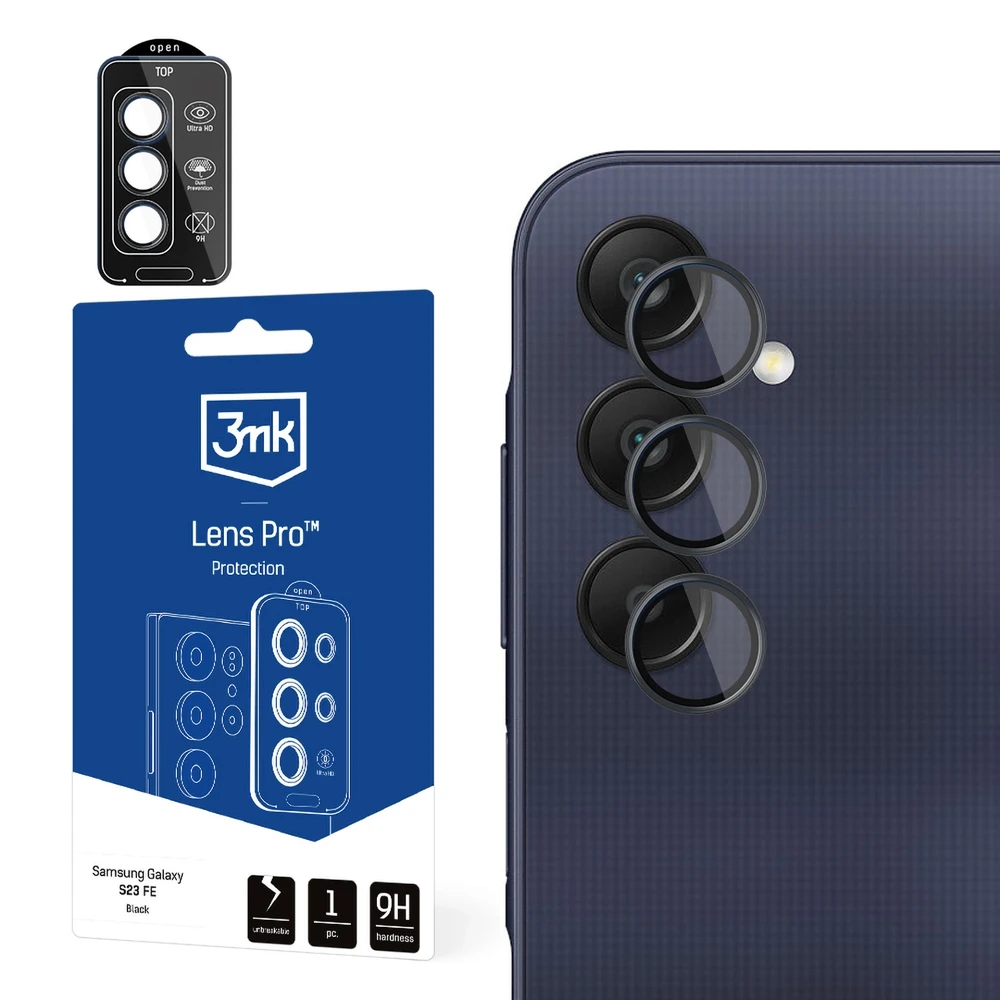 Samsung Galaxy A25 5G - 3mk Lens Protection Pro Juodas