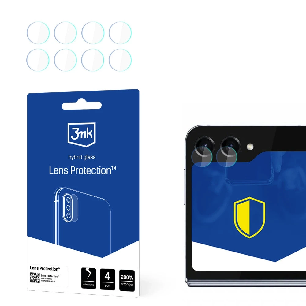 Samsung Galaxy Z Flip 5 (priekis) – 3mk objektyvo apsauga™