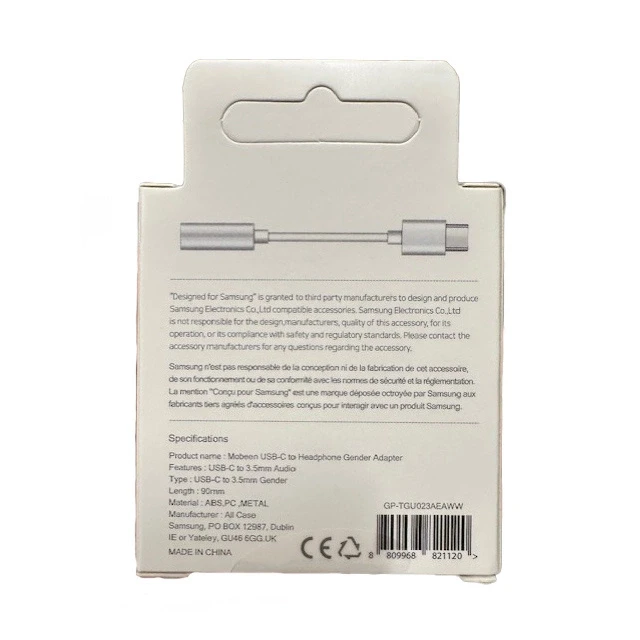 112803 GP-TGU023AE Samsung USB-C/3,5mm adapteris baltos spalvos