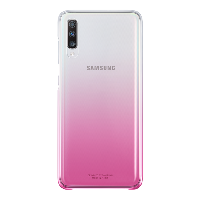 Dėklas Samsung Galaxy A70 Gradation Nugarėlė Rožinė