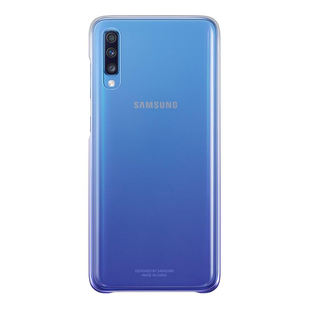 Dėklas Samsung Galaxy A70 Gradation Nugarėlė Violetinė