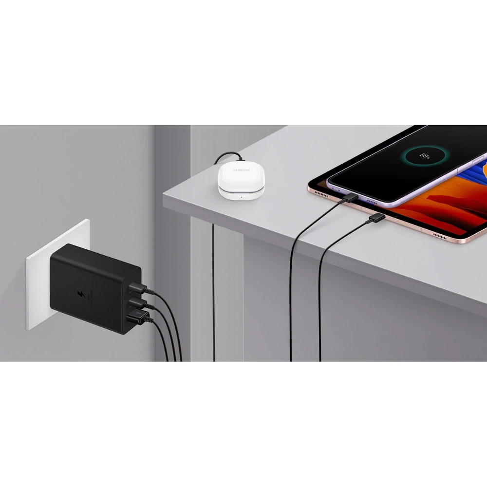 Samsung T6530NBE Power Adapteris 65W Trio, Juodas
