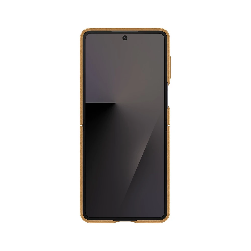 VF766PAEGWW „Kindsuit“ dėklas „Samsung Galaxy Flip7“, kupranugario spalvos
