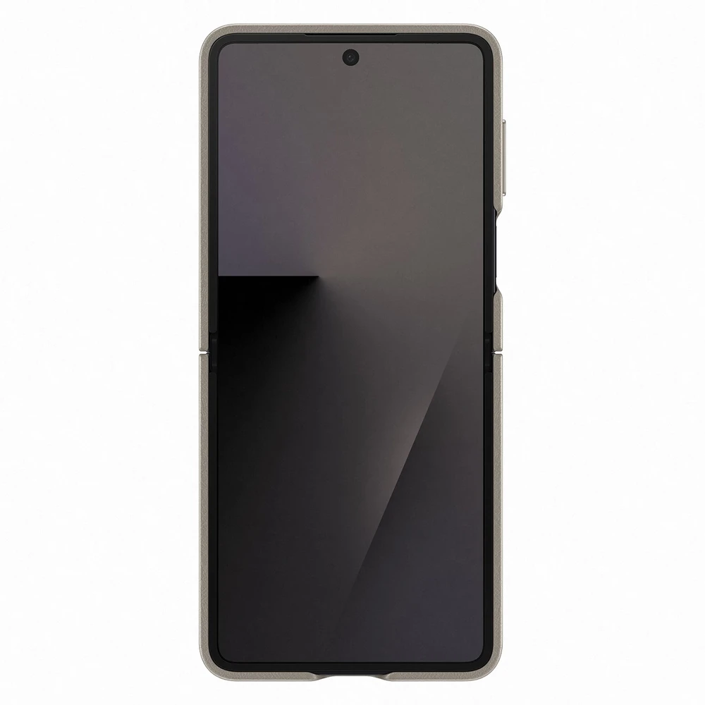 VF766PJEGWW „Kindsuit“ dėklas „Samsung Galaxy Flip7“, pilkai rudas