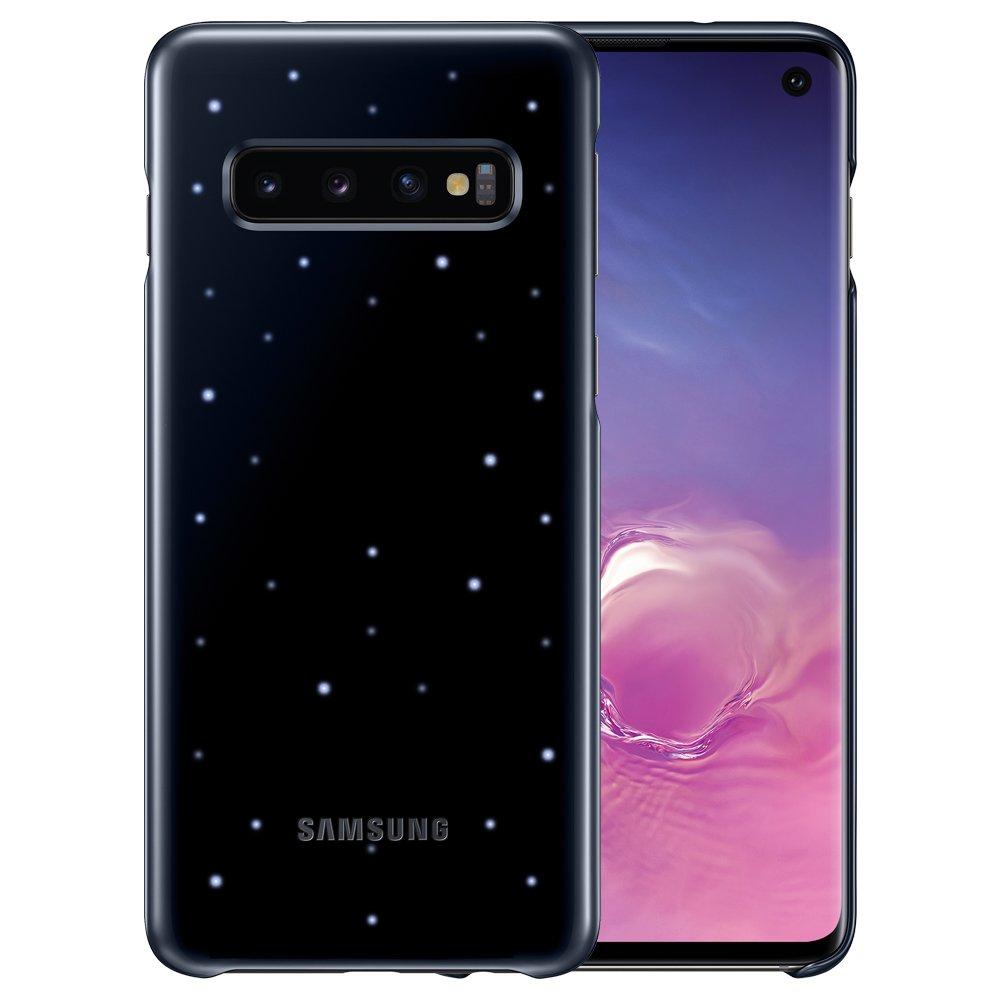 Samsung KG973CBE NFC powered LED dėkliukas skirtas Galaxy S10 (Juodas)