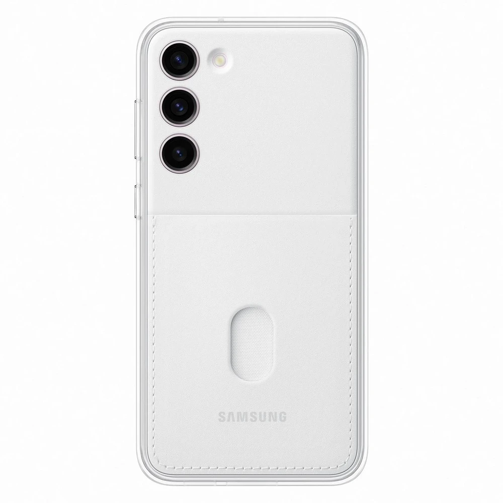 Dėklas SAMSUNG Frame Cover Galaxy S23+ EF-MS916CWEGWW Baltas