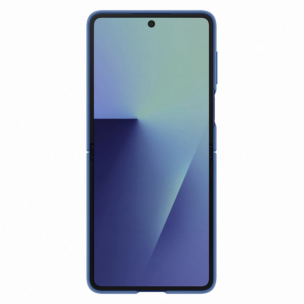 Dėklas PF766TNEGWW Ring Case (Silicone) Samsung Galaxy Flip7, Mėlyna
