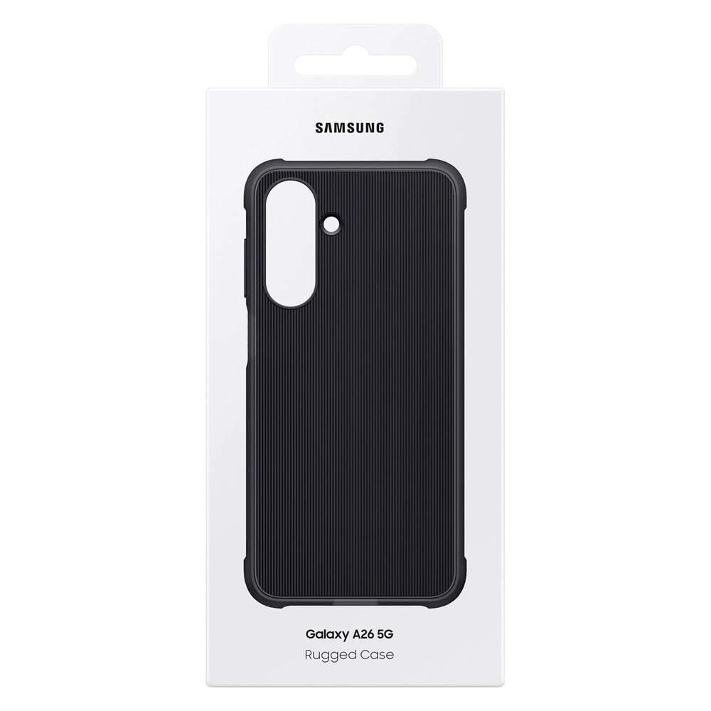 Dėklas Samsung Galaxy A26 Rugged Cover Juodas