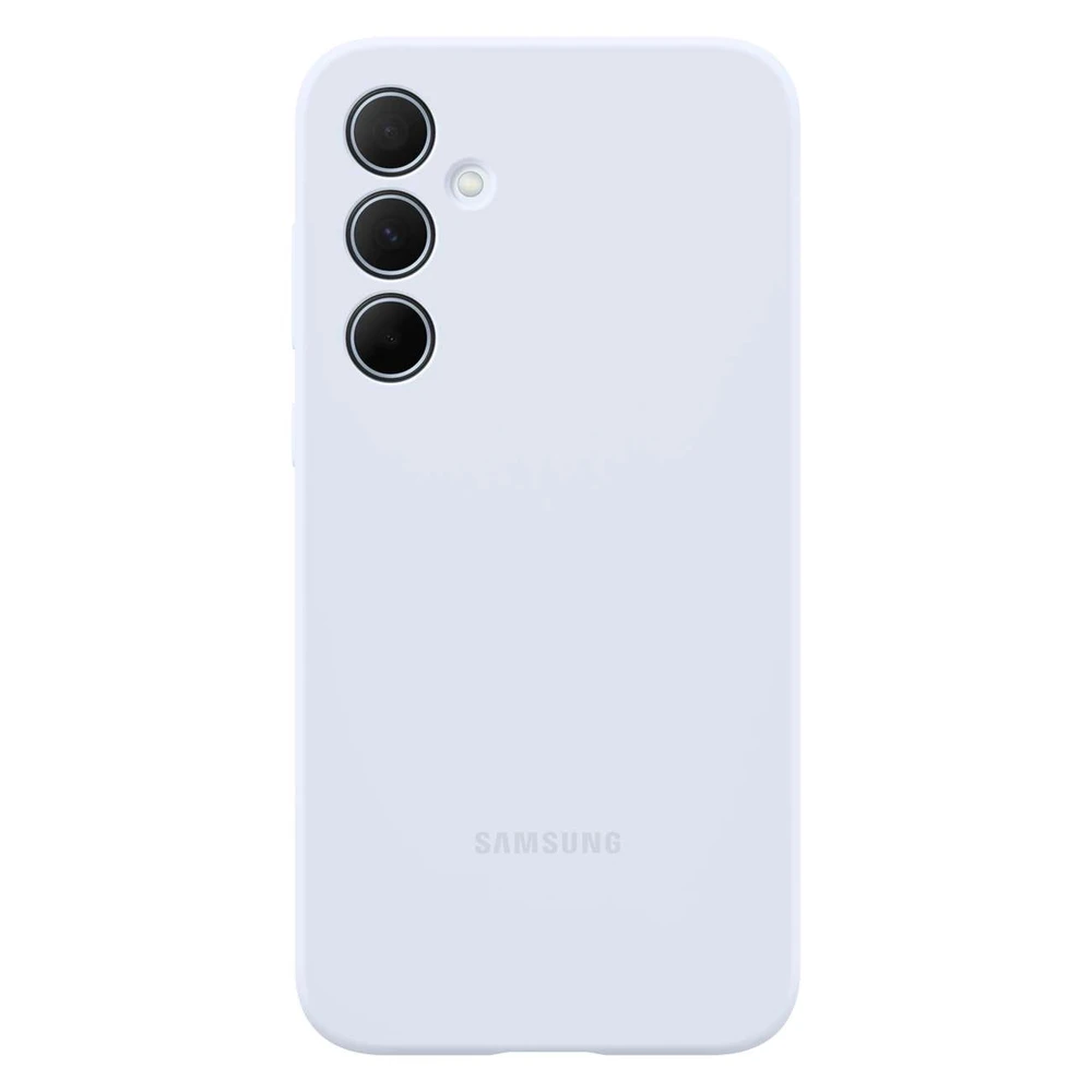 Dėklas Samsung Galaxy A35 Silicone Cover Light Mėlyna