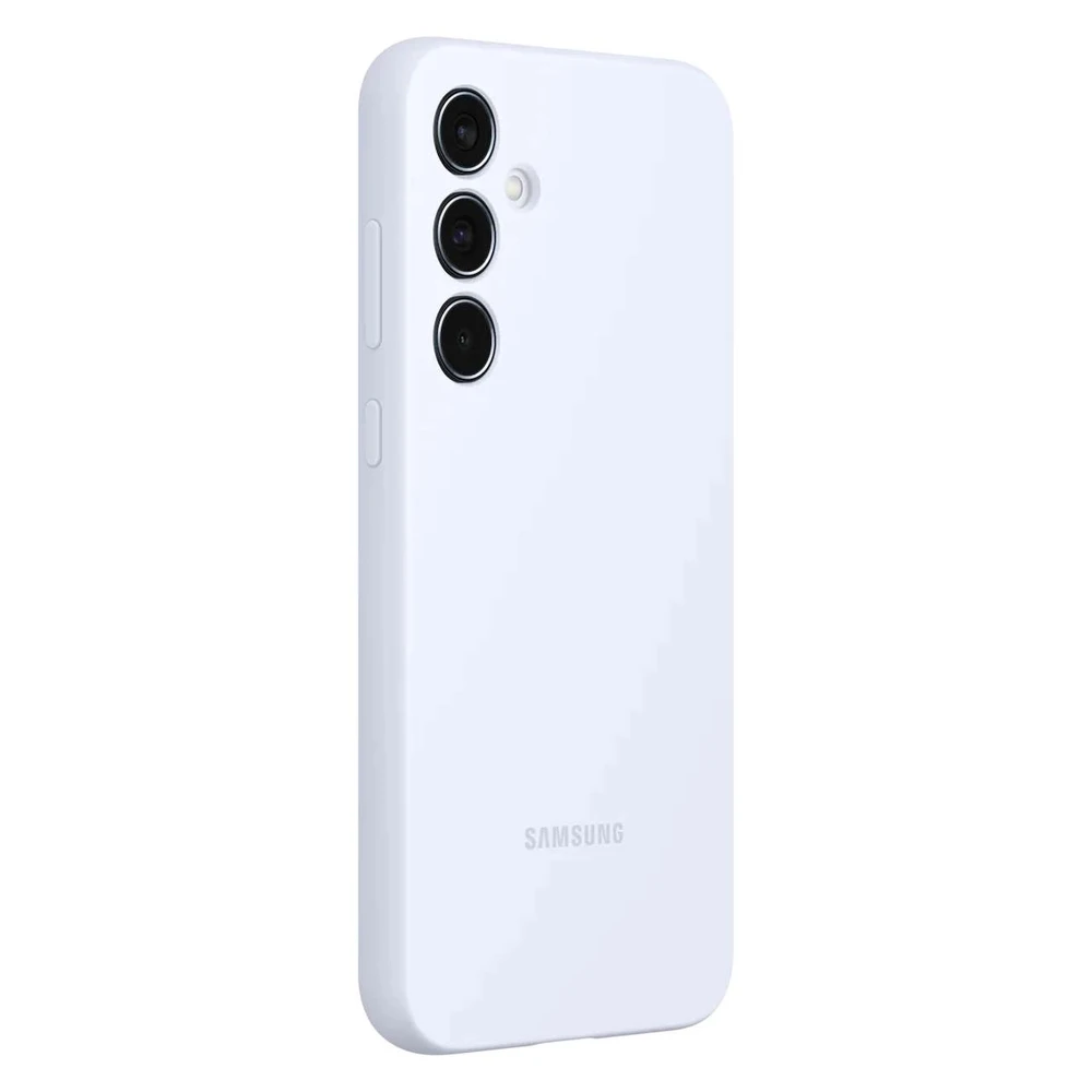 Dėklas Samsung Galaxy A35 Silicone Cover Light Mėlyna