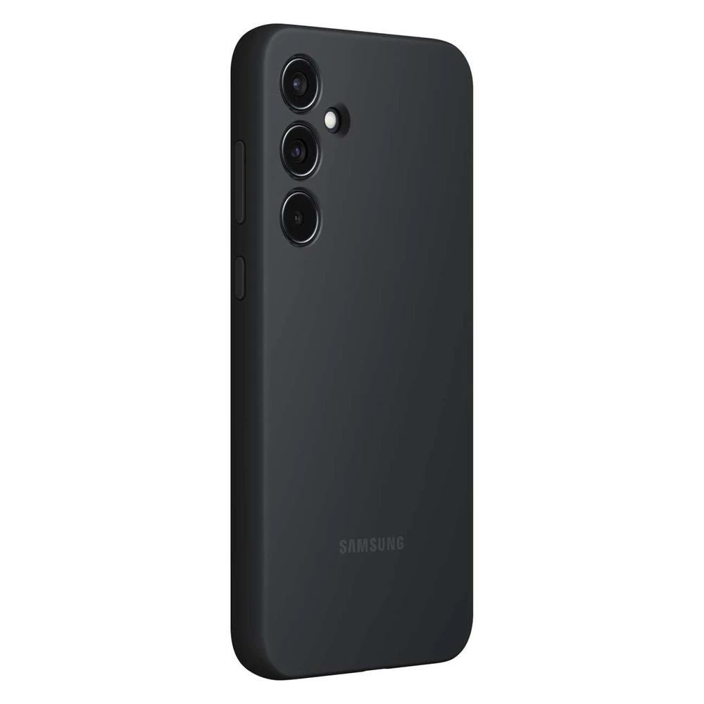 Dėklas PA556TBEGWW Silicone case for Samsung Galaxy A55 Juodas (Juodas)