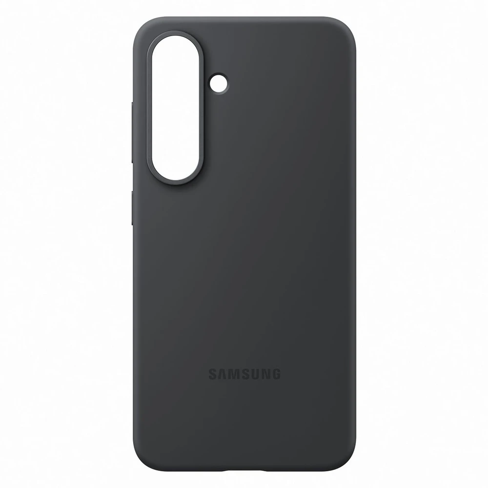 Dėklas Samsung Galaxy S25 Silicone Cover Juodas