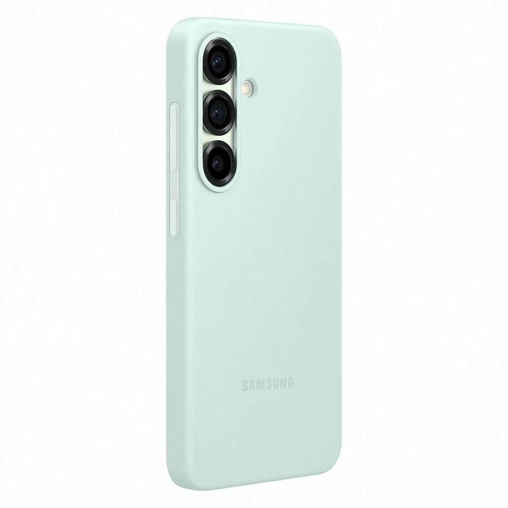 Samsung Galaxy S25 silikoninis dėklas mėtinis