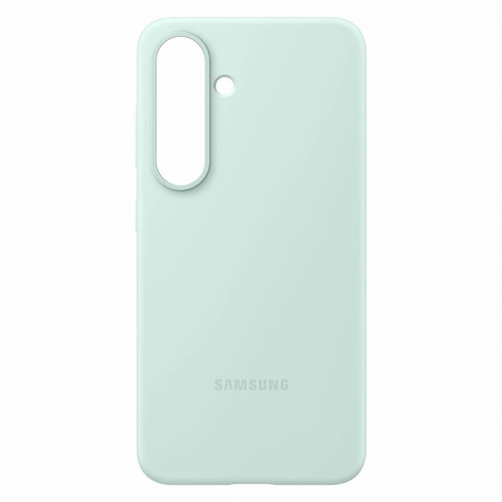 Samsung Galaxy S25 silikoninis dėklas mėtinis