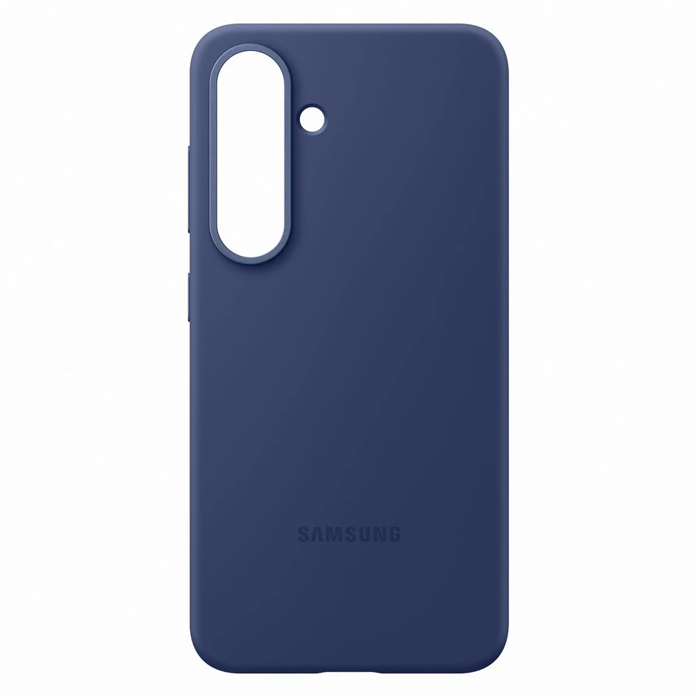 Dėklas Samsung Galaxy S25 Silicone Cover Mėlyna