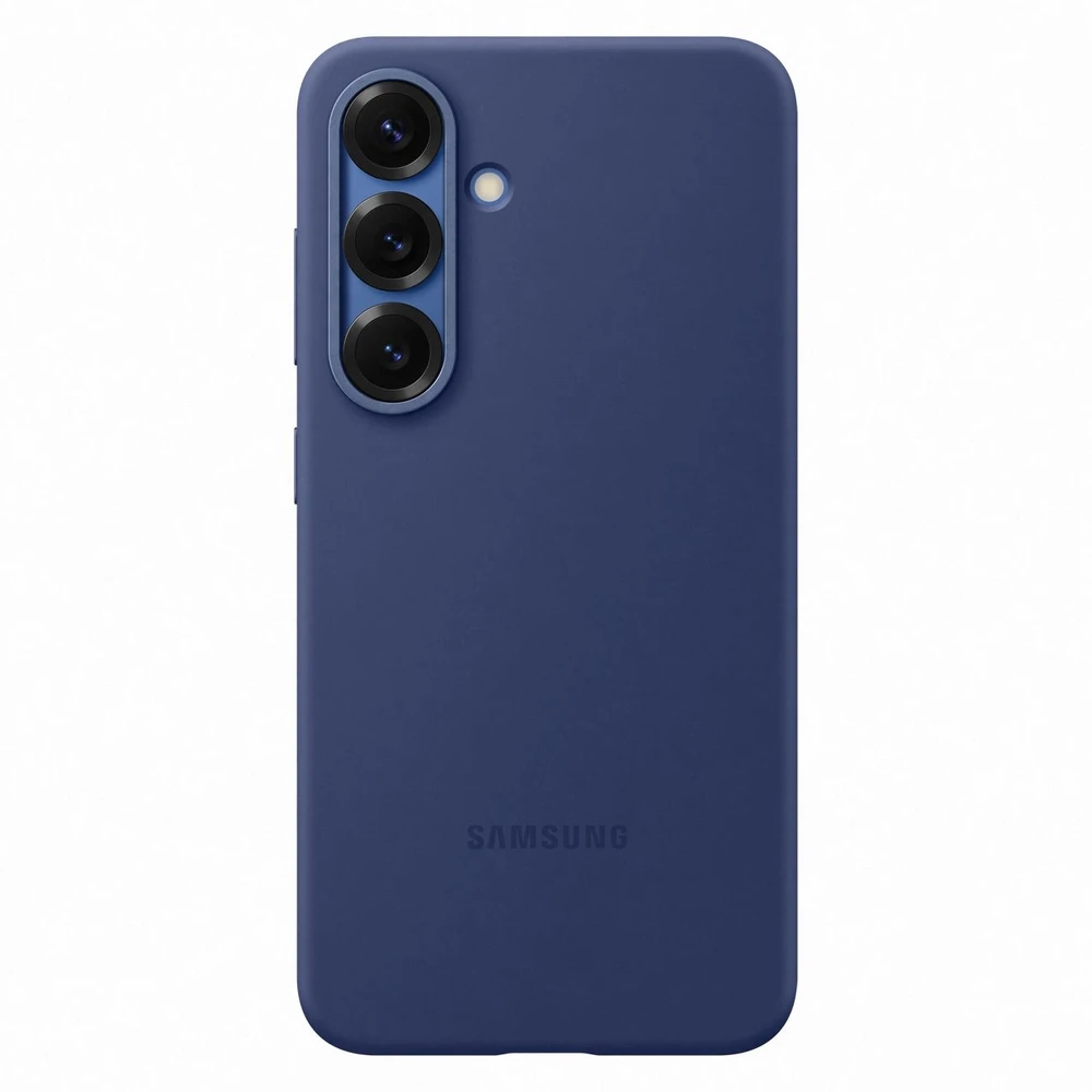 Dėklas Samsung Galaxy S25 Silicone Cover Mėlyna