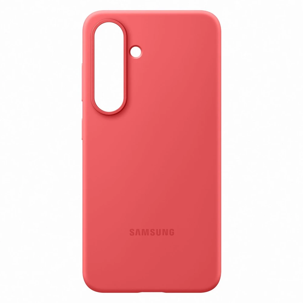 Dėklas Samsung Galaxy S25 Silicone Cover Raudona