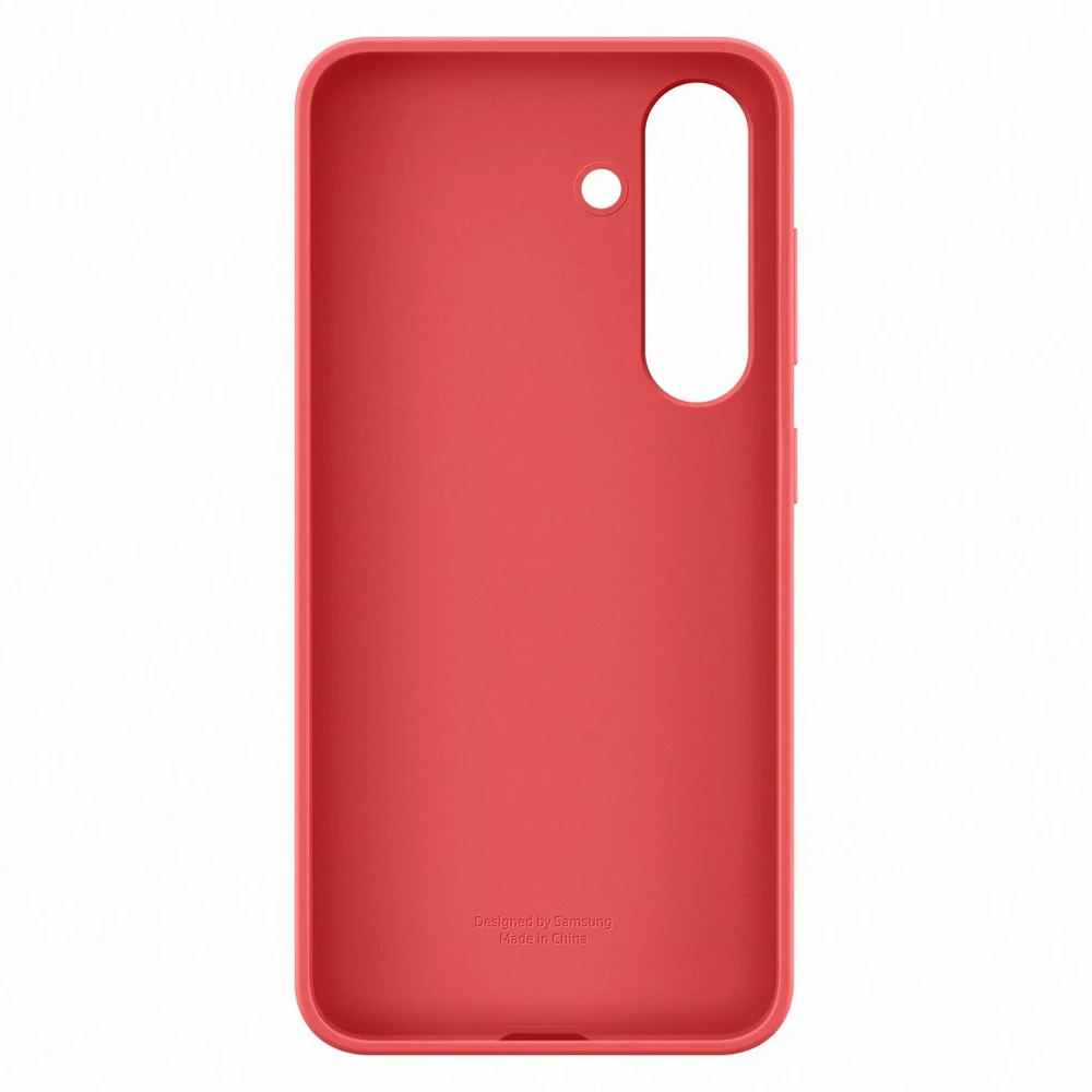 Dėklas Samsung Galaxy S25 Silicone Cover Raudona
