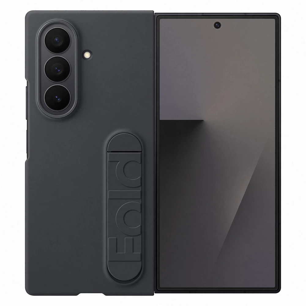 MF966CBEGWW Silikoninis dėklas Samsung Galaxy Fold7, Juodas