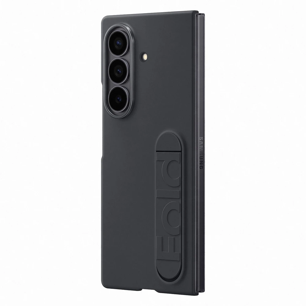 MF966CBEGWW Silikoninis dėklas Samsung Galaxy Fold7, Juodas
