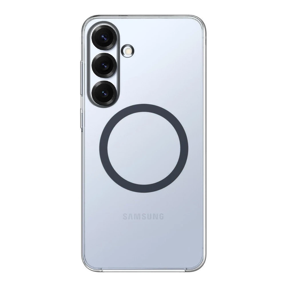 Dėklas Spigen „Samsung Galaxy S25+“ skaidrus magnetinis dangtelis, skaidrus