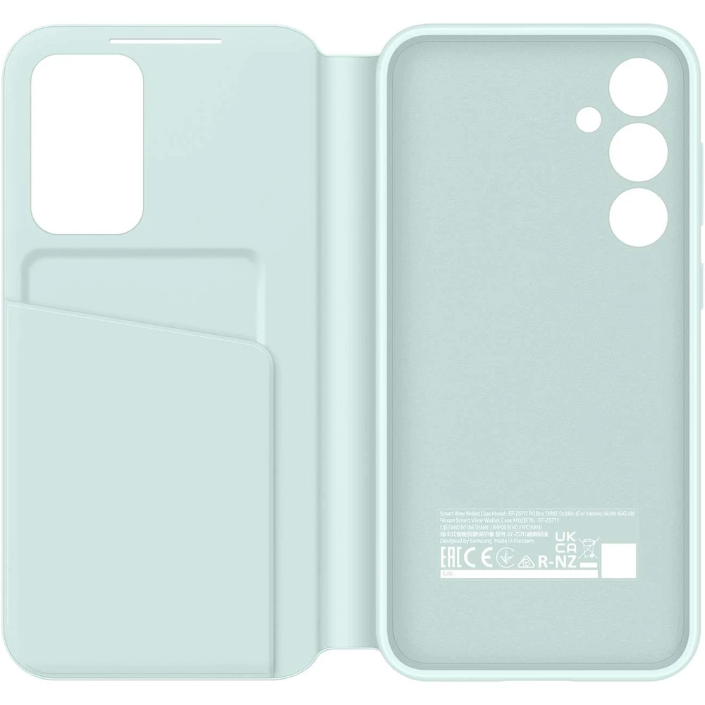 ZS711CME Smart View piniginės dėklas Samsung Galaxy S23 FE, Mint