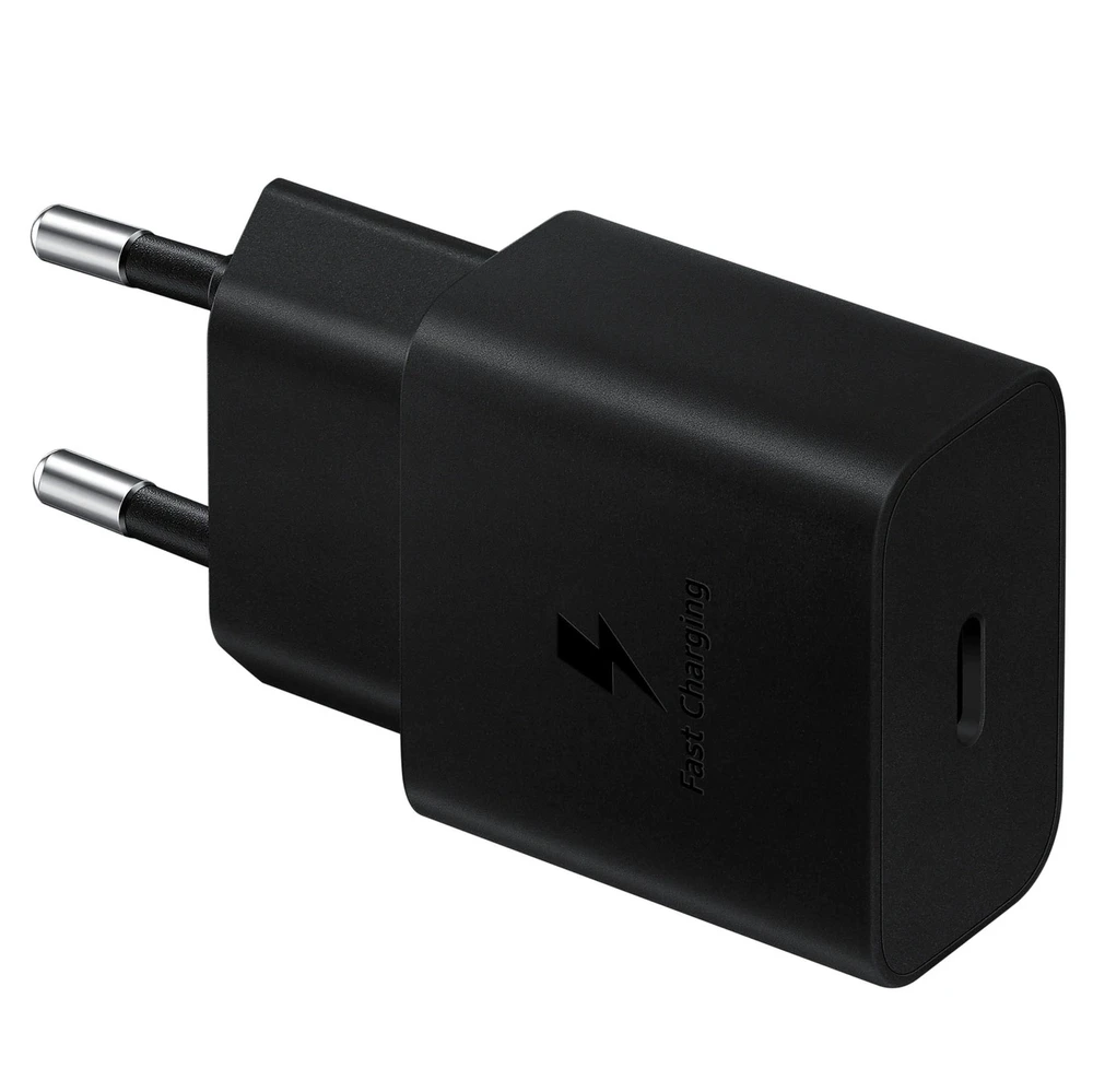 Įkroviklis Samsung EP-T1510XBEGEU 15W + kabelis Type-C 1m juodas