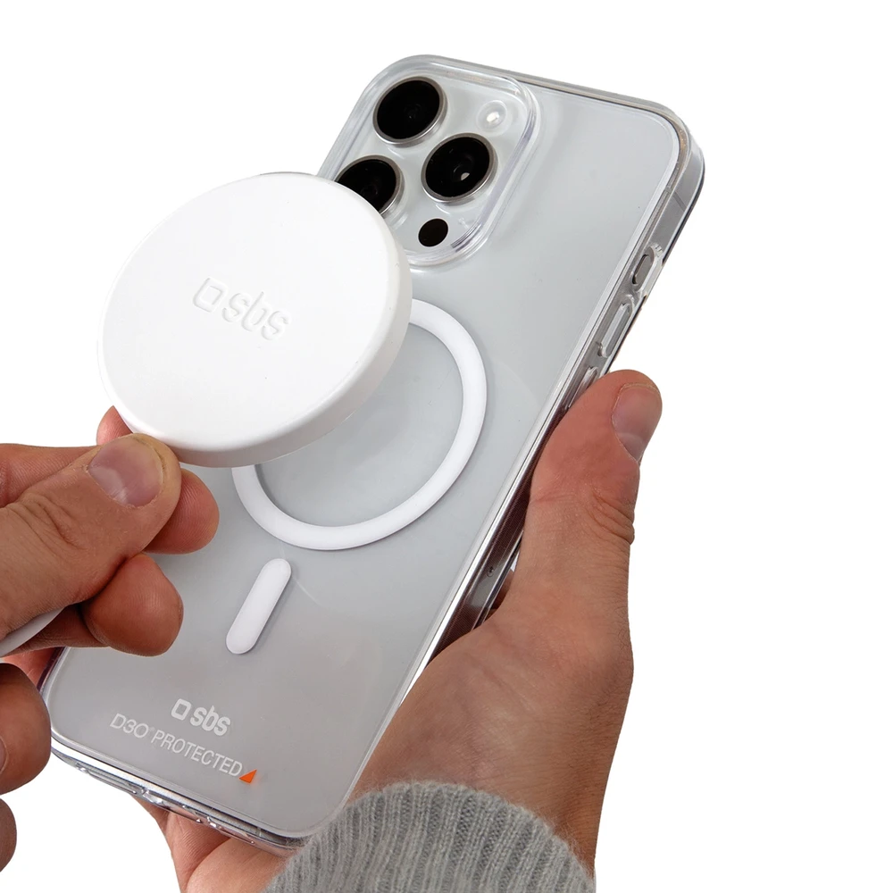 SBS D3O MagSafe Apple iPhone 14 Pro Max – dėklas telefonui skaidrus