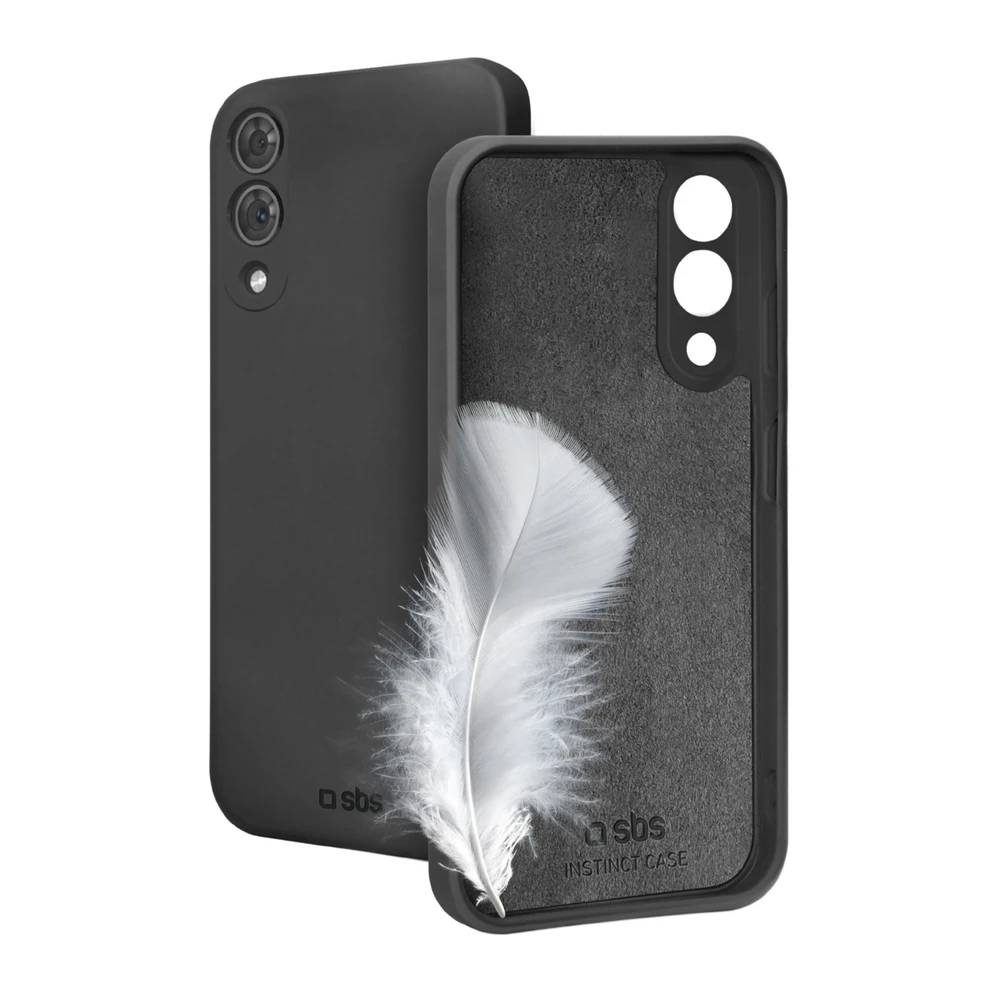 SBS Instinct dėklas skirtas Samsung Galaxy S25 Edge - juodos spalvos