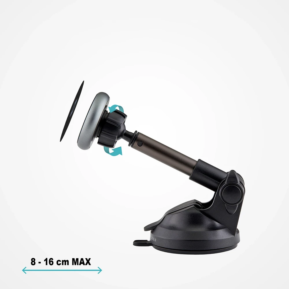 SBS TESUPMAGEXT Telescopic Išmanusis telefonas Holder Compatible with MagSafe – juodos spalvos