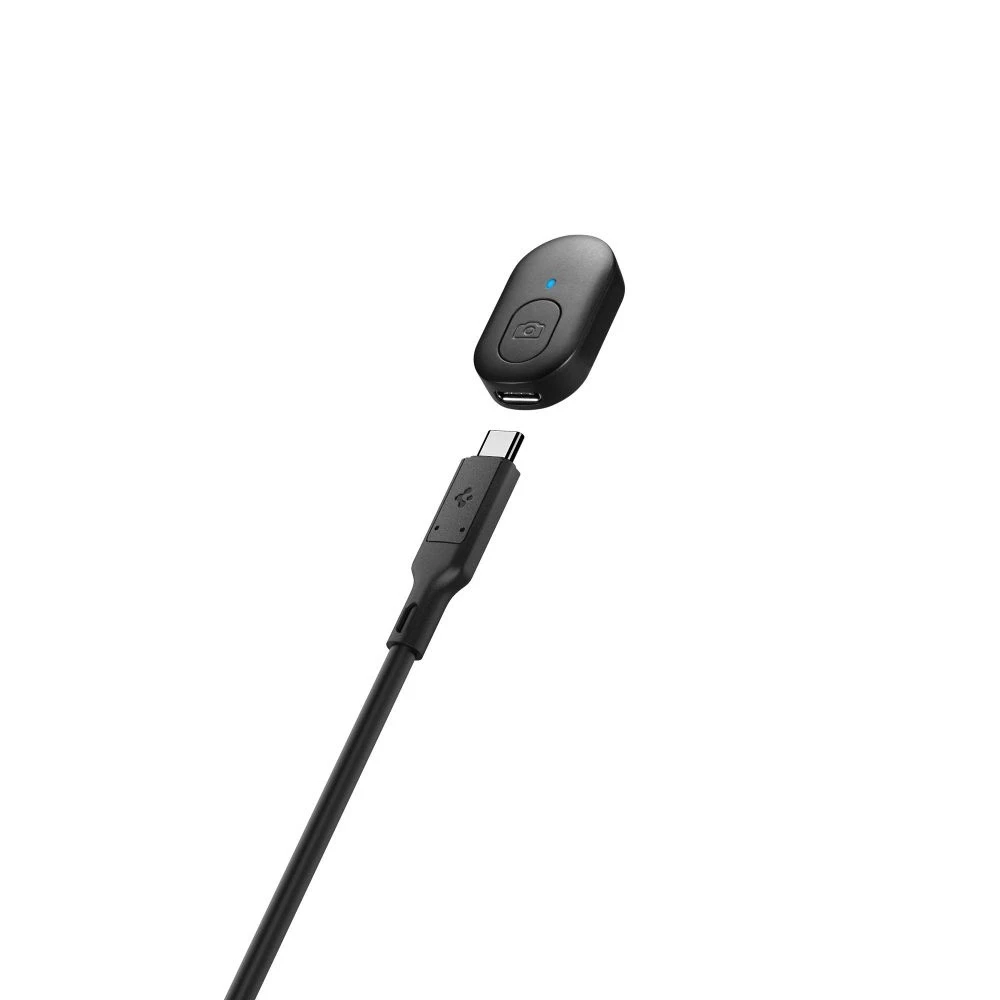 Spigen S570W MagSafe Bluetooth Selfie Stick Tripod – Išmanusis telefonas stand / selfie stick holder Juodas