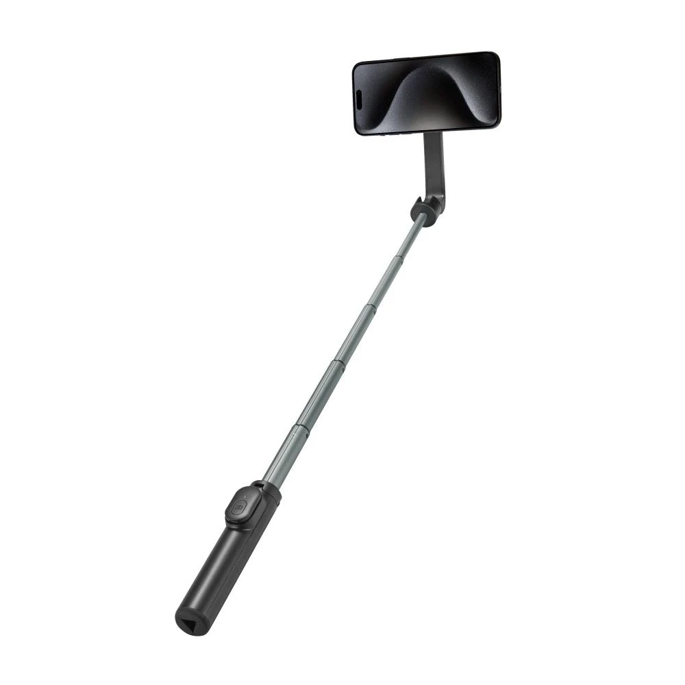 Spigen S570W MagSafe Bluetooth Selfie Stick Tripod – Išmanusis telefonas stand / selfie stick holder Juodas