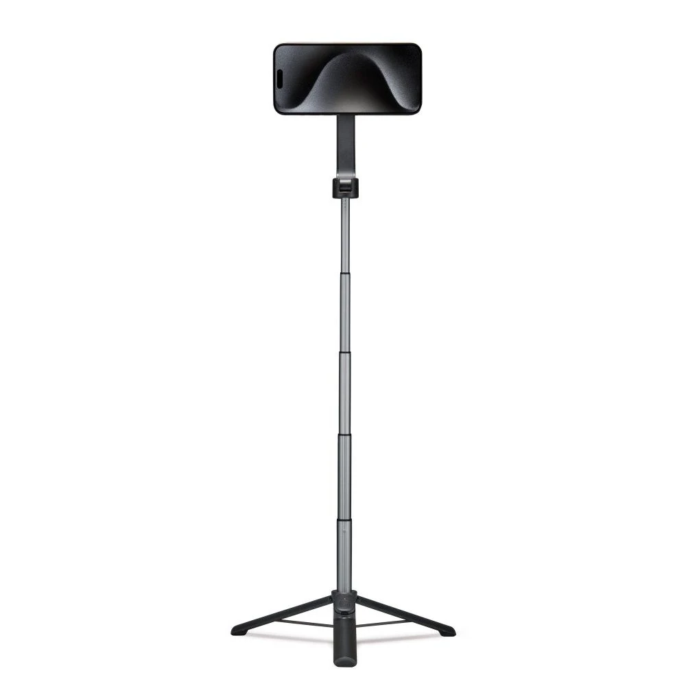 Spigen S570W MagSafe Bluetooth Selfie Stick Tripod – Išmanusis telefonas stand / selfie stick holder Juodas