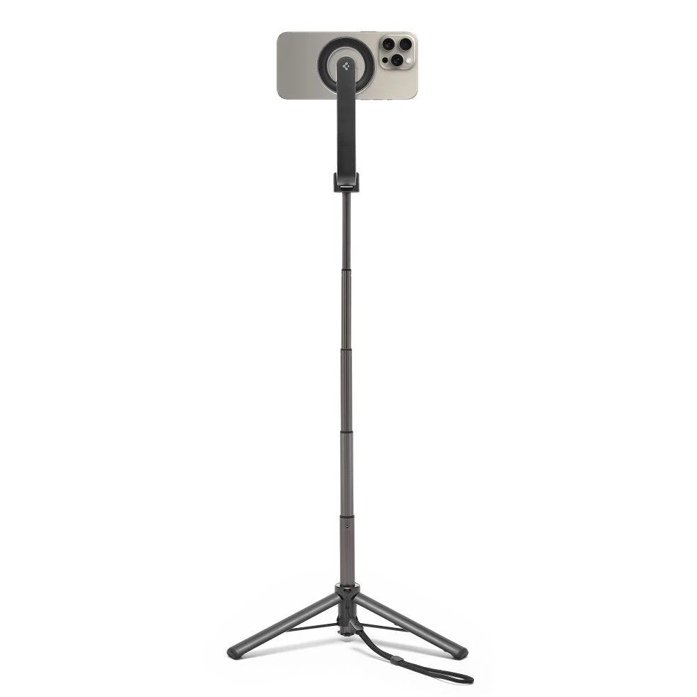 Asmenukių lazda Spigen S571W MagSafe Bluetooth with tripod – juodos spalvos