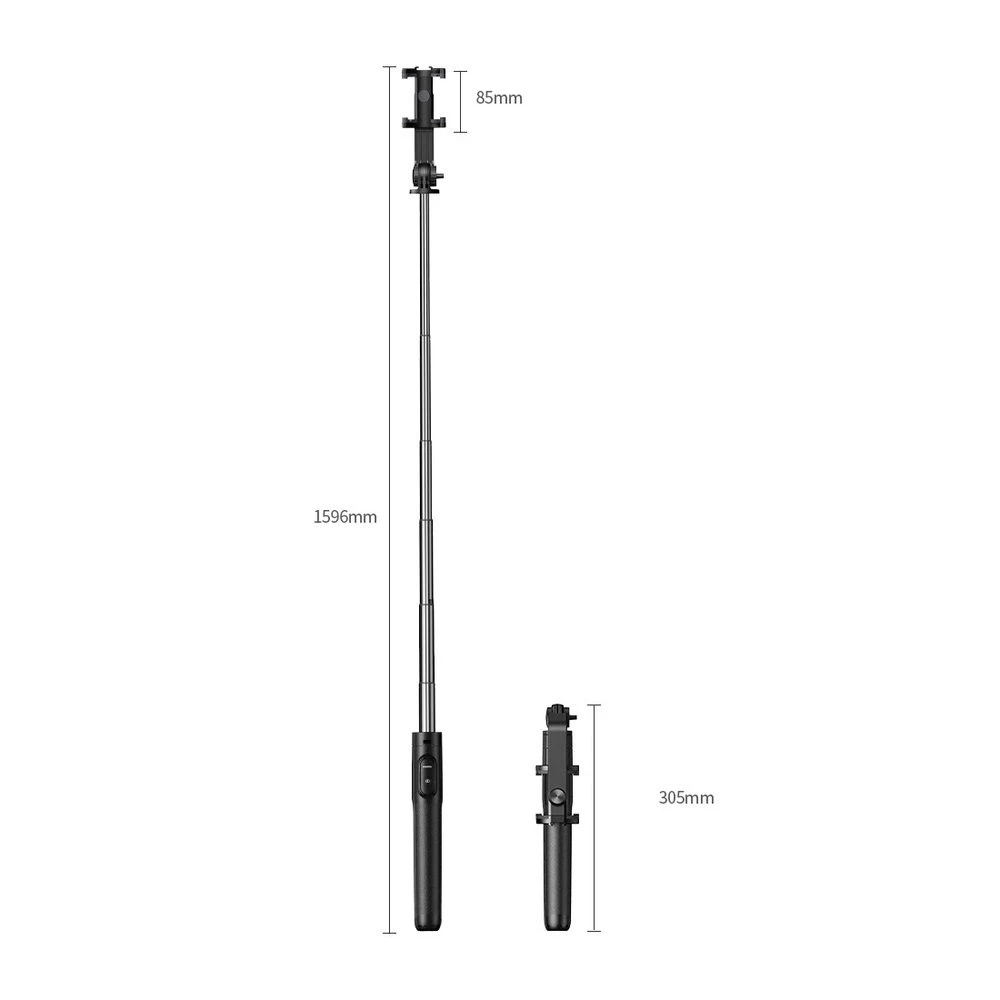 Selfie stick trikojis su Bluetooth nuotolinio valdymo pulteliu UGREEN 15062