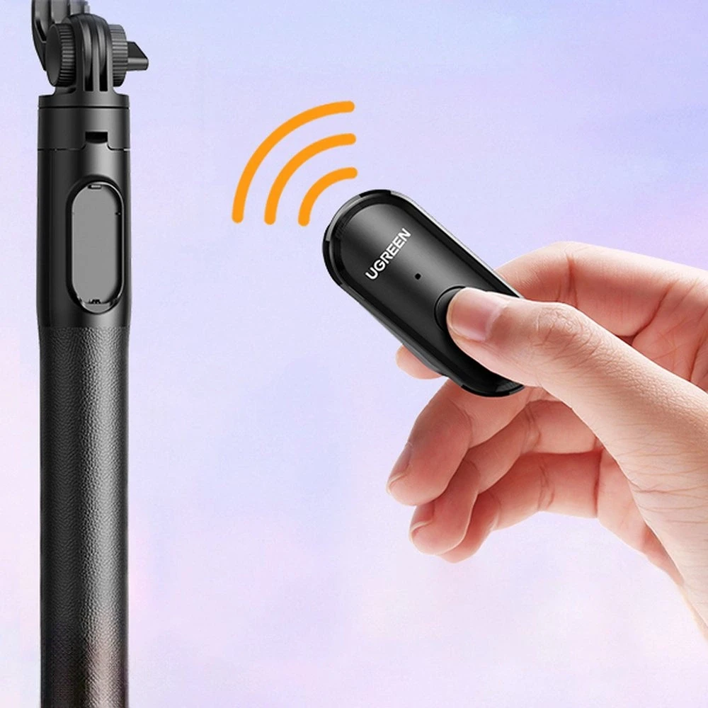 Selfie stick trikojis su Bluetooth nuotolinio valdymo pulteliu UGREEN 15062