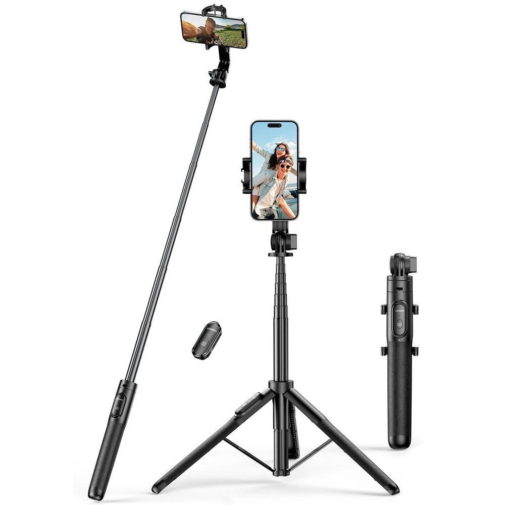 Selfie stick trikojis su Bluetooth nuotolinio valdymo pulteliu UGREEN 15062