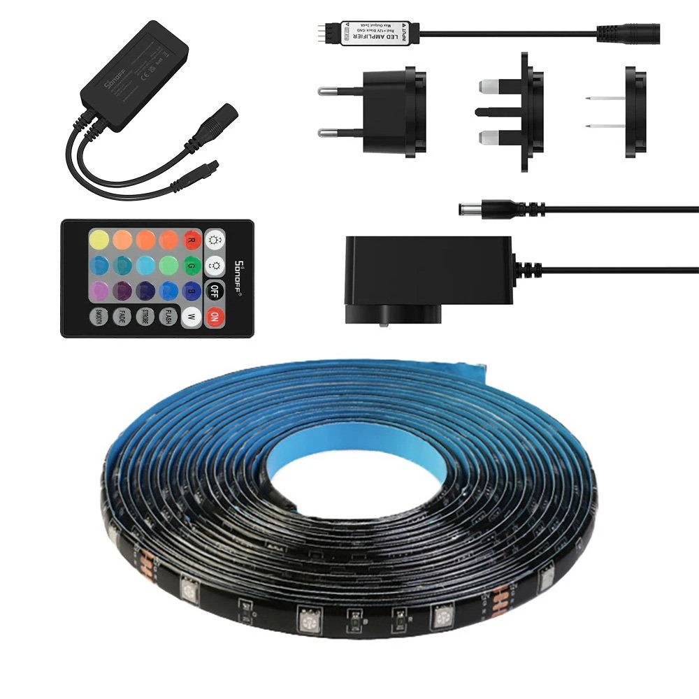 SONOFF L2 Wifi LED juostos komplektas 2 metrų ilgumo (Wifi, Bluetooth)