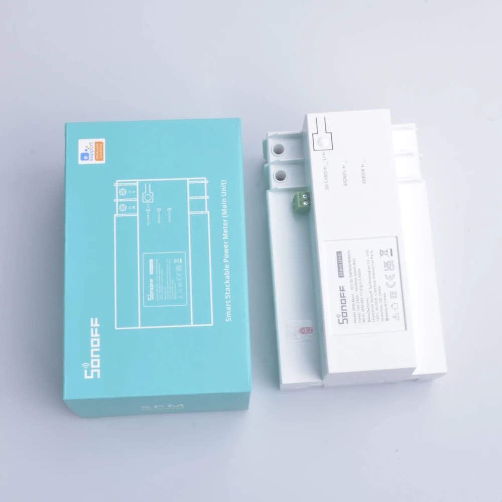 Sonoff SPM-Main išmanusis jungiklis Wi-Fi/Ethernet galios matuoklis