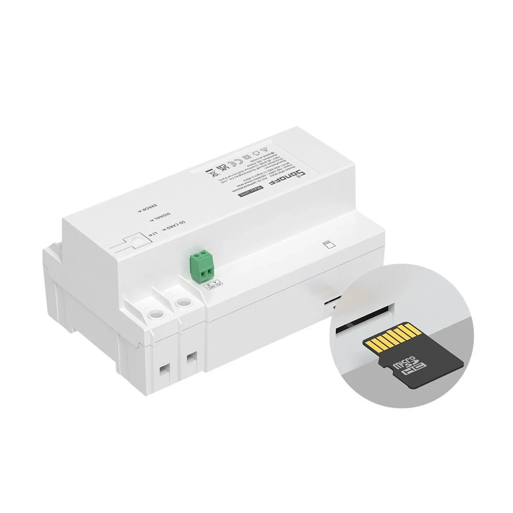 Sonoff SPM-Main išmanusis jungiklis Wi-Fi/Ethernet galios matuoklis
