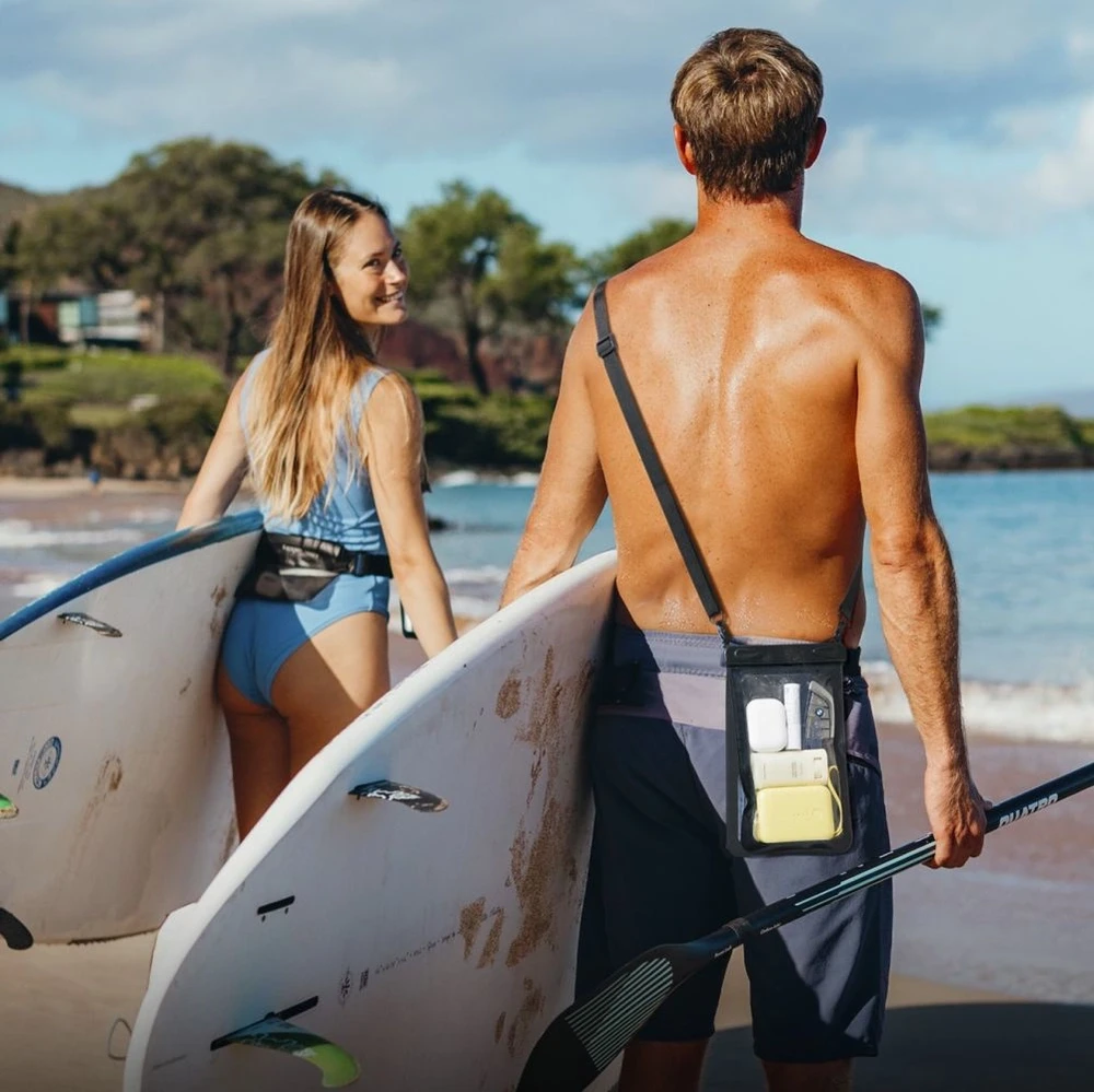 „Spigen Aqua Shield“ vandeniui atsparus dėklas A603, 1 vnt., juodas