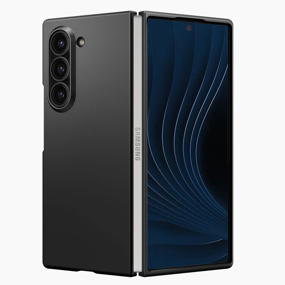 Spigen Airskin – dėklas skirtas Samsung Galaxy Z Fold 6 Juodas