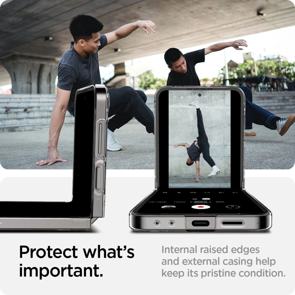 Spigen Airskin – dėklas skirtas Samsung Galaxy Z Flip 6 Zero One