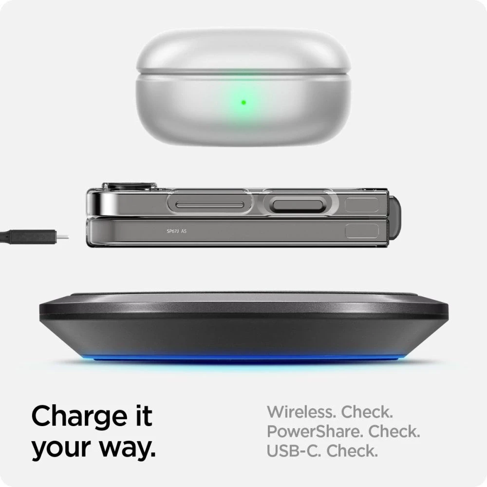 Spigen Airskin – dėklas skirtas Samsung Galaxy Z Flip 6 Zero One