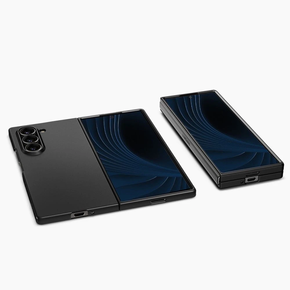 Spigen Airskin – dėklas skirtas Samsung Galaxy Z Fold 6 Juodas