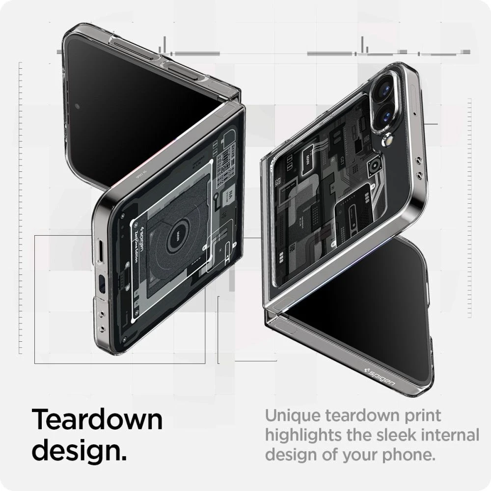 Spigen Airskin – dėklas skirtas Samsung Galaxy Z Flip 6 Zero One