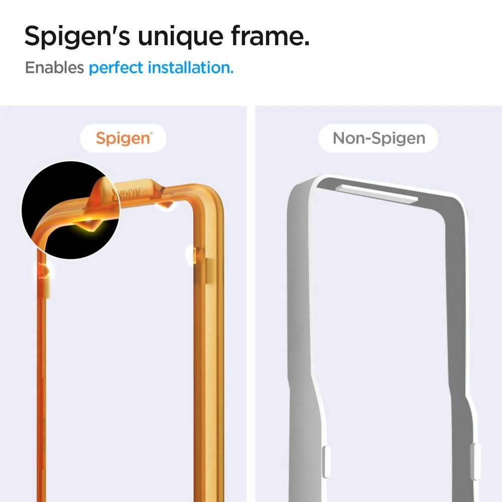 Apsauginis stiklas Google Pixel 8A Spigen ALM Glas.tr 2-pack skaidrus