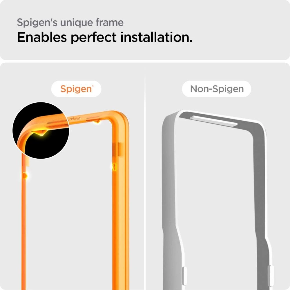 „Spigen Glass tR AlignMaster“ 2 vnt. pakuotė – „Sony Xperia 1 VI“