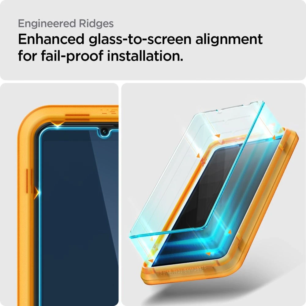 „Spigen Glass tR AlignMaster“ 2 vnt. pakuotė – „Sony Xperia 1 VI“