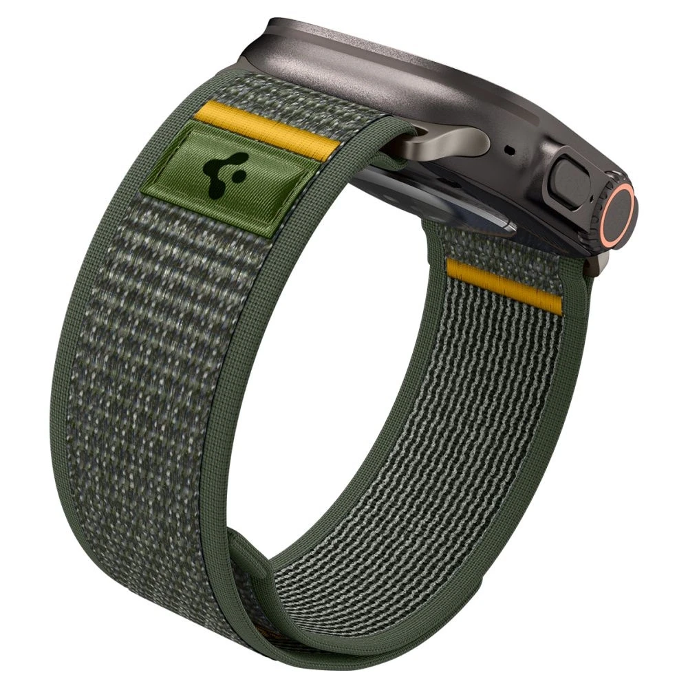 Žalia apyrankė Apple Watch 6 / 7 / 8 / 9 / 10 / SE / Ultra 1 / 2 ( 44 / 45 / 46 / 49 mm) laikrodžiui „Spigen Athlex Air”